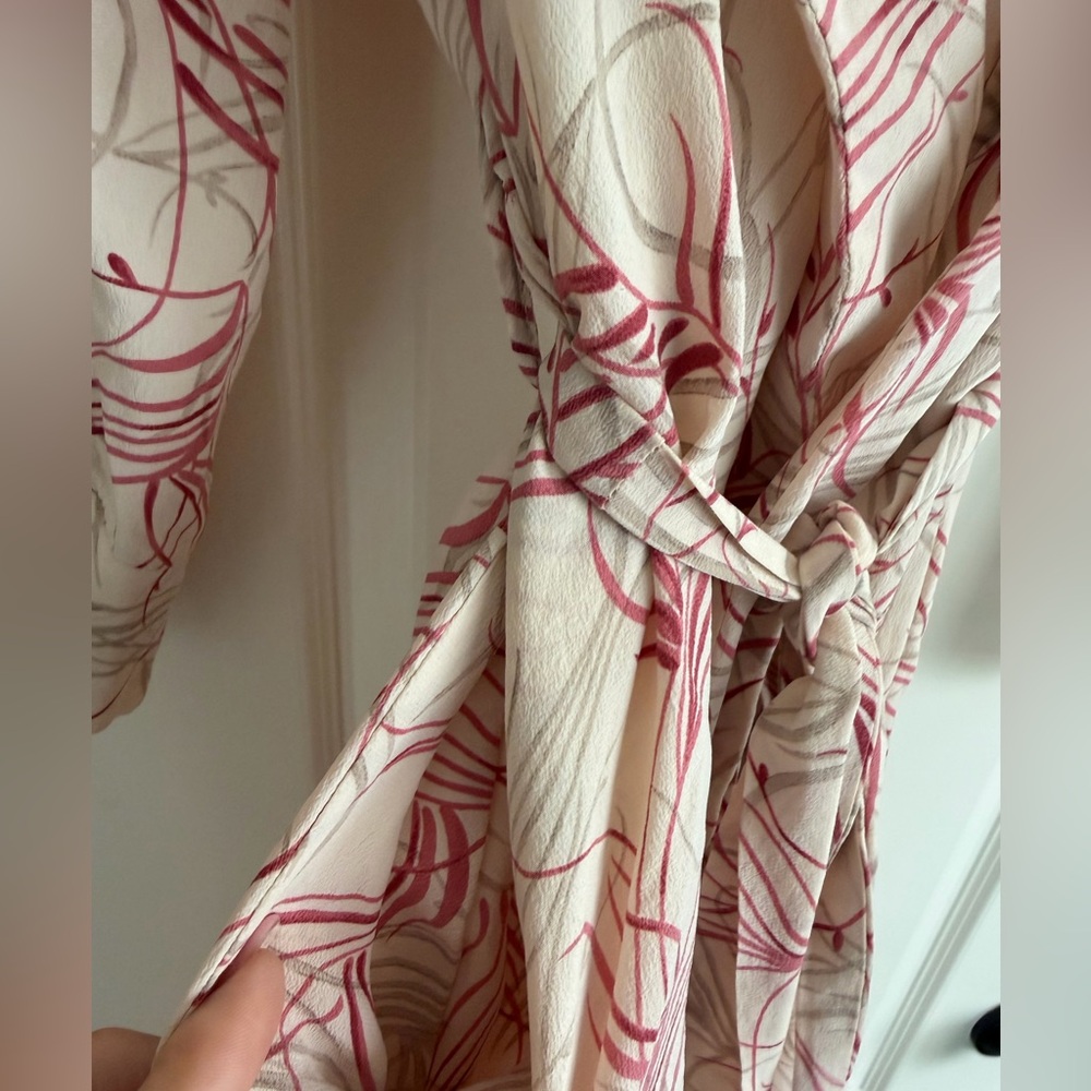 Mary Jo Bruno 100% Silk Robe Small - Picture 4 of 8